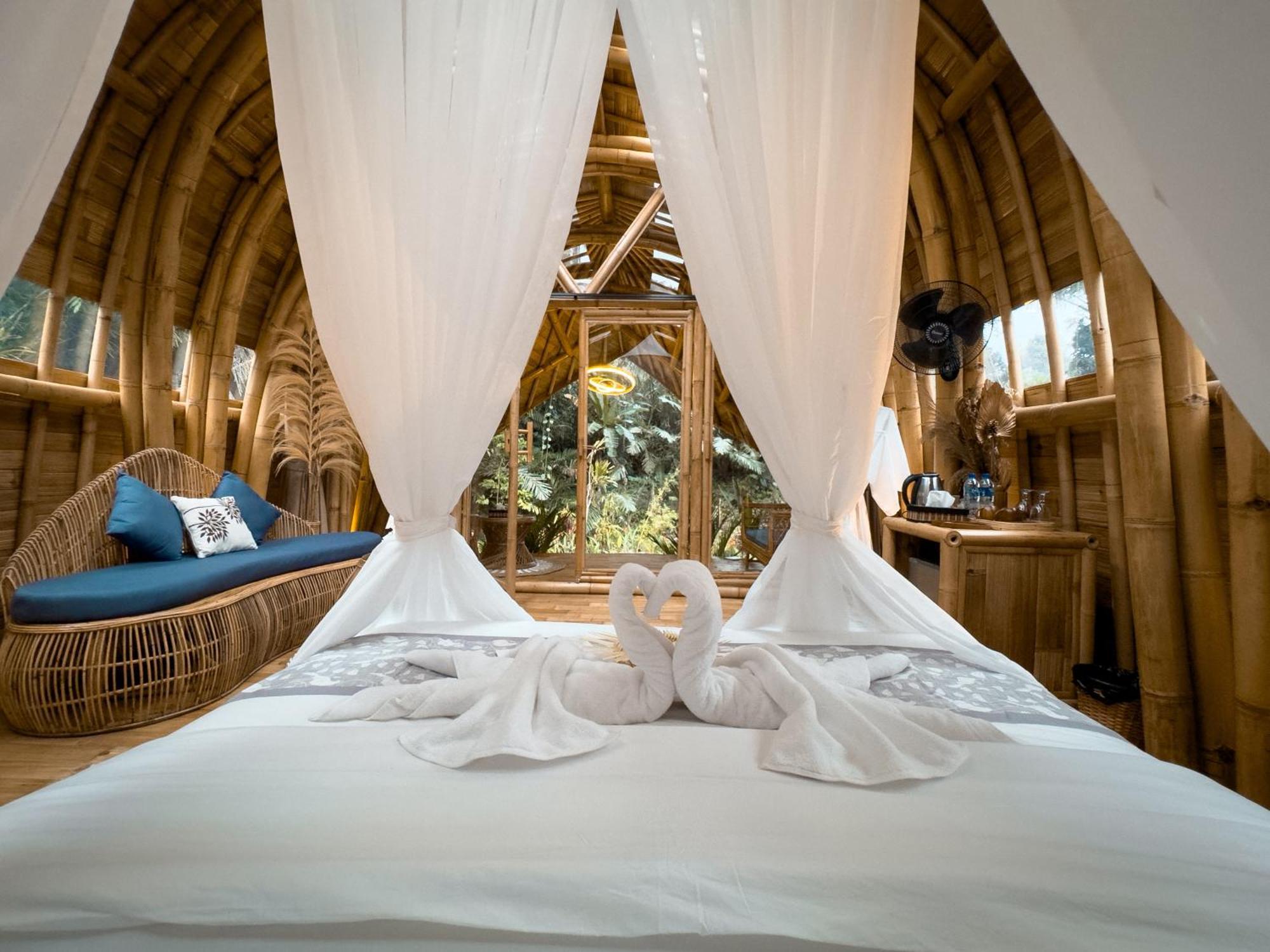 Villa Bamboo House - Ecobreeze Sidemen  Esterno foto