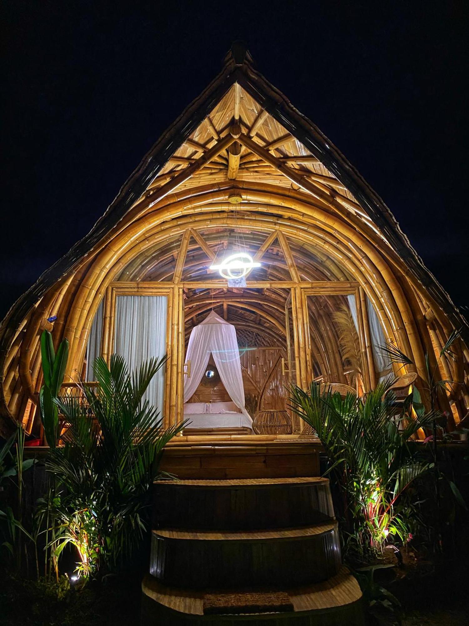 Villa Bamboo House - Ecobreeze Sidemen  Esterno foto
