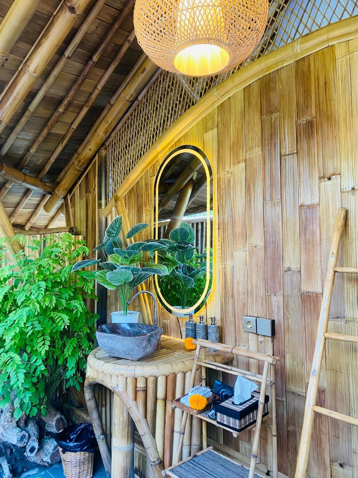Villa Bamboo House - Ecobreeze Sidemen  Esterno foto