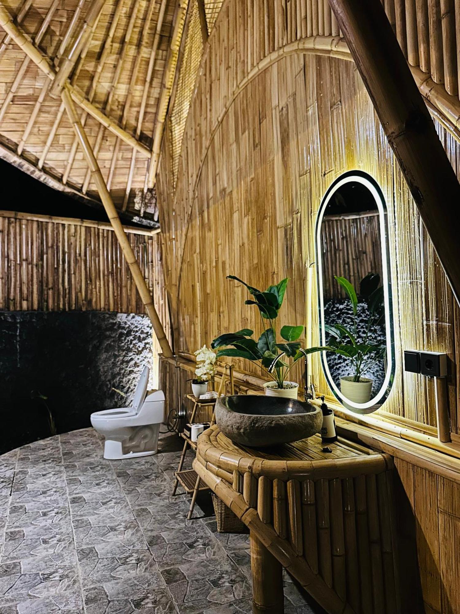 Villa Bamboo House - Ecobreeze Sidemen  Esterno foto
