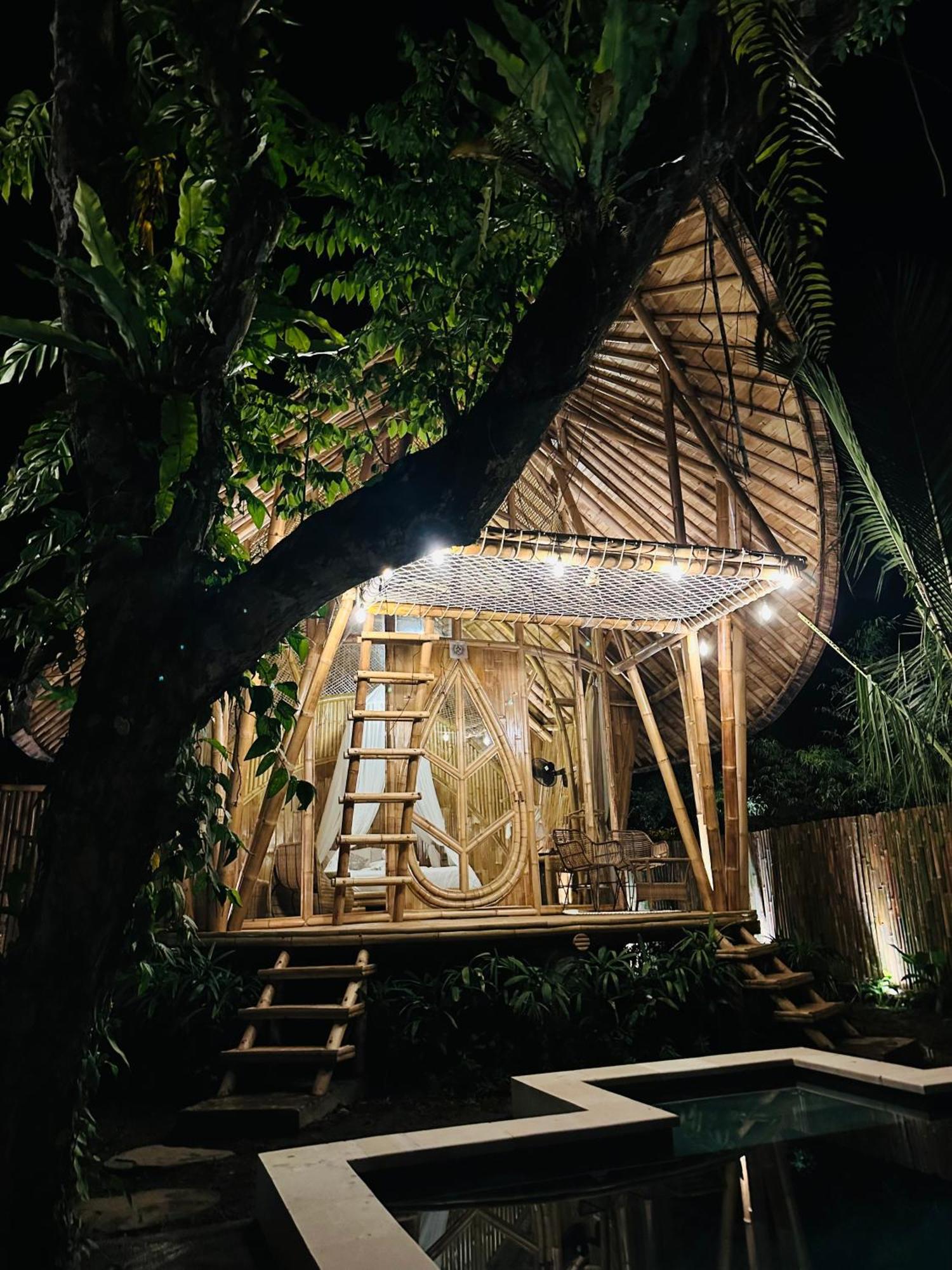 Villa Bamboo House - Ecobreeze Sidemen  Esterno foto